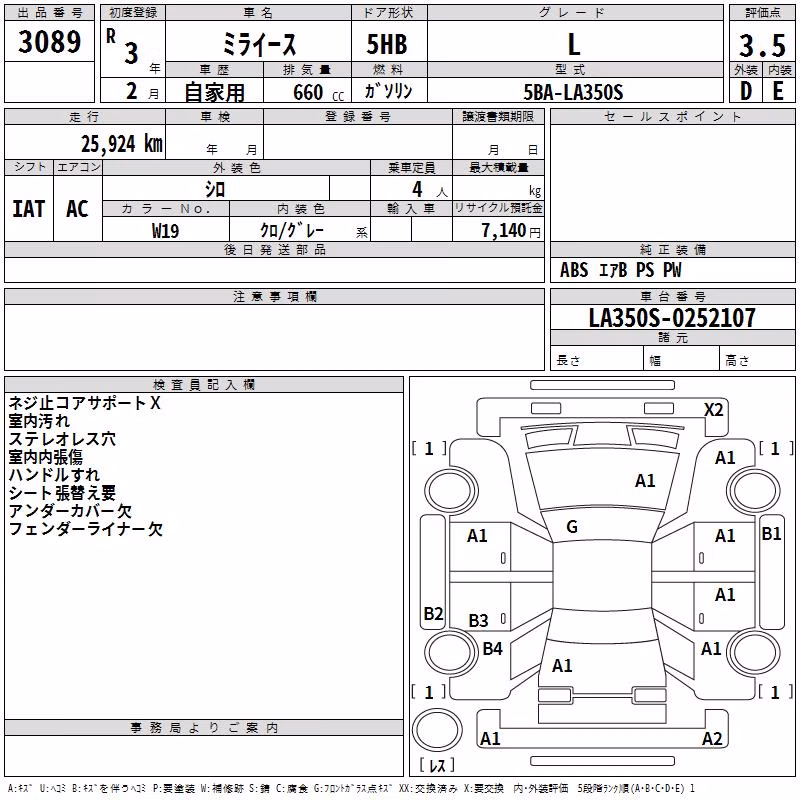DAIHATSU MIRA E:S