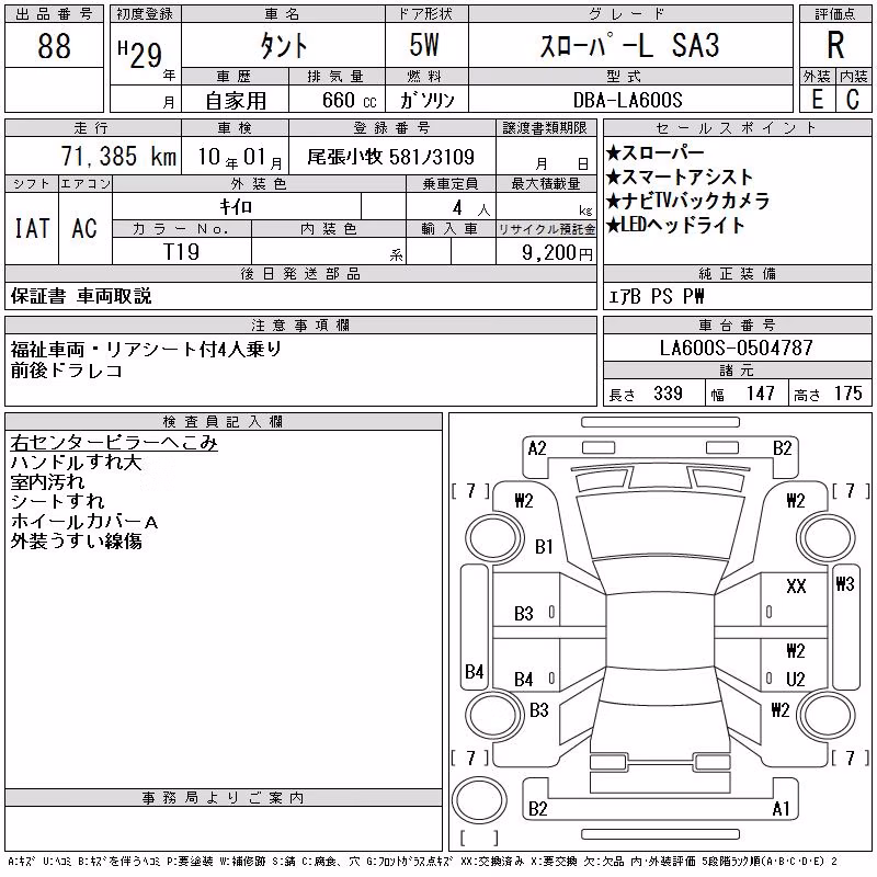 DAIHATSU TANTO