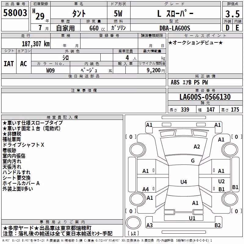 DAIHATSU TANTO