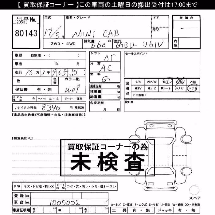 MITSUBISHI MINICAB