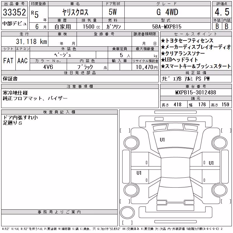 TOYOTA YARIS CROSS