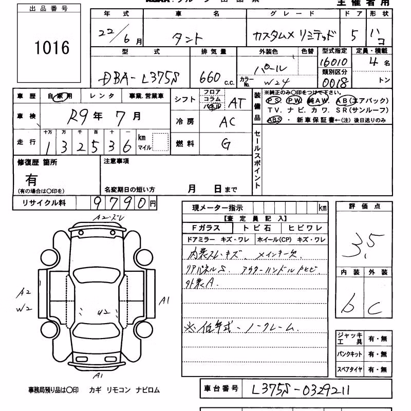 DAIHATSU TANTO