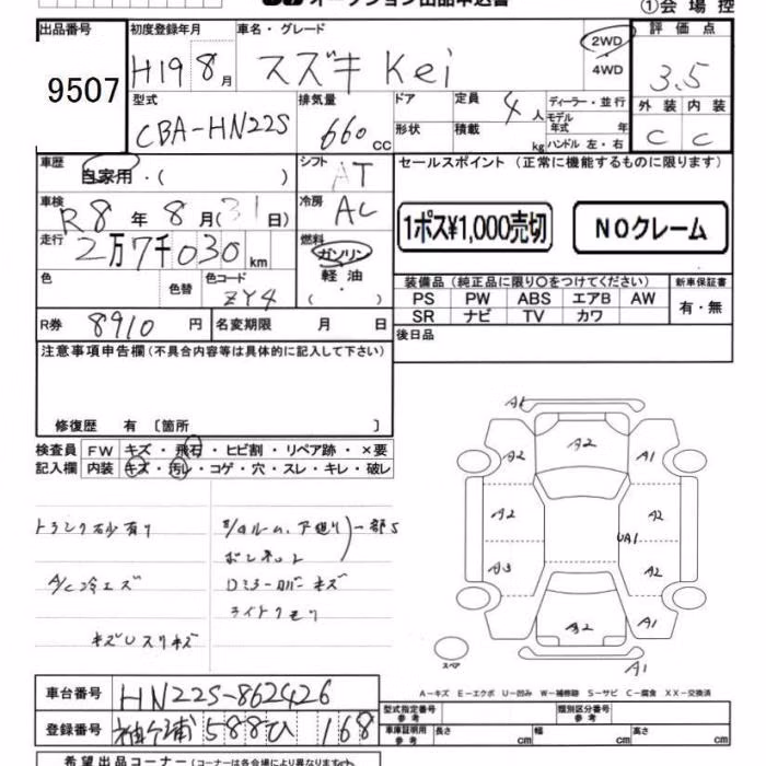 SUZUKI KEI