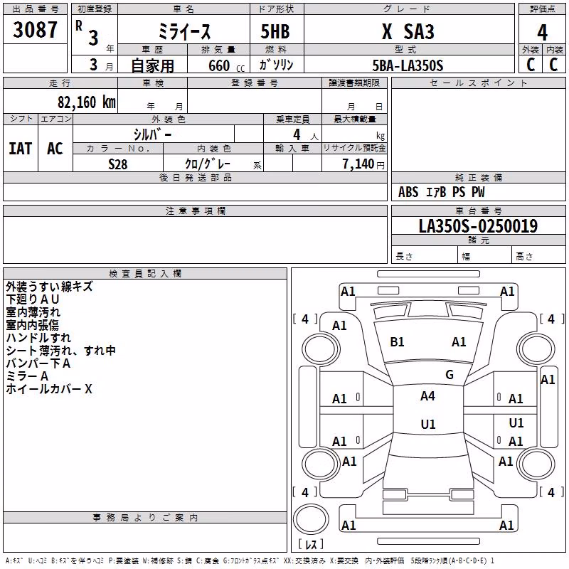 DAIHATSU MIRA E:S
