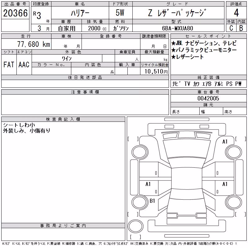 TOYOTA HARRIER