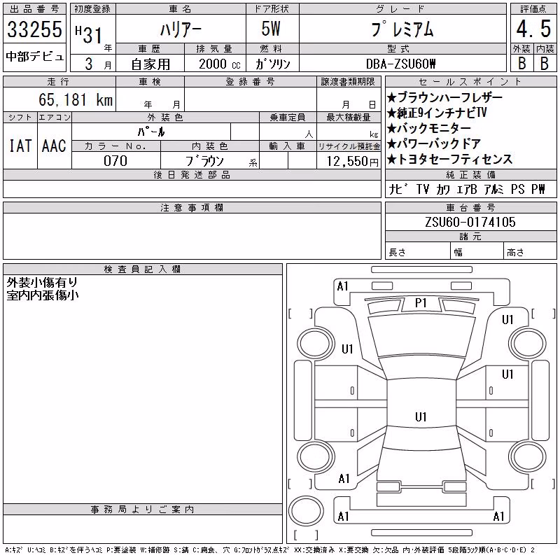 TOYOTA HARRIER