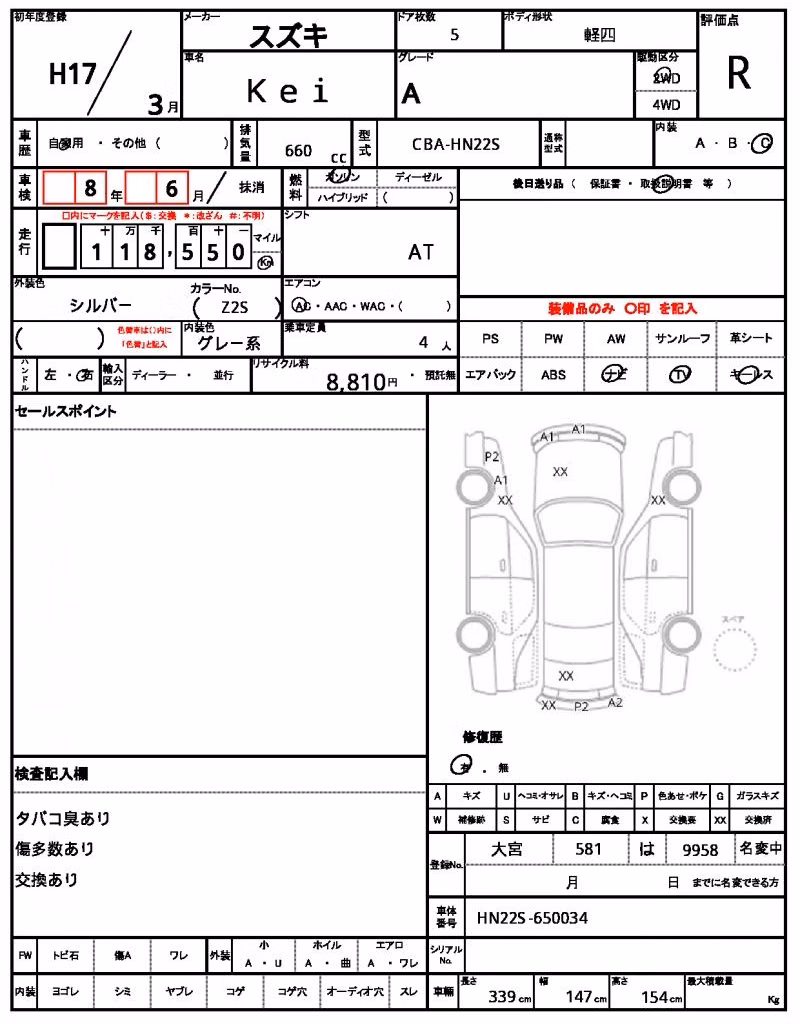 SUZUKI KEI