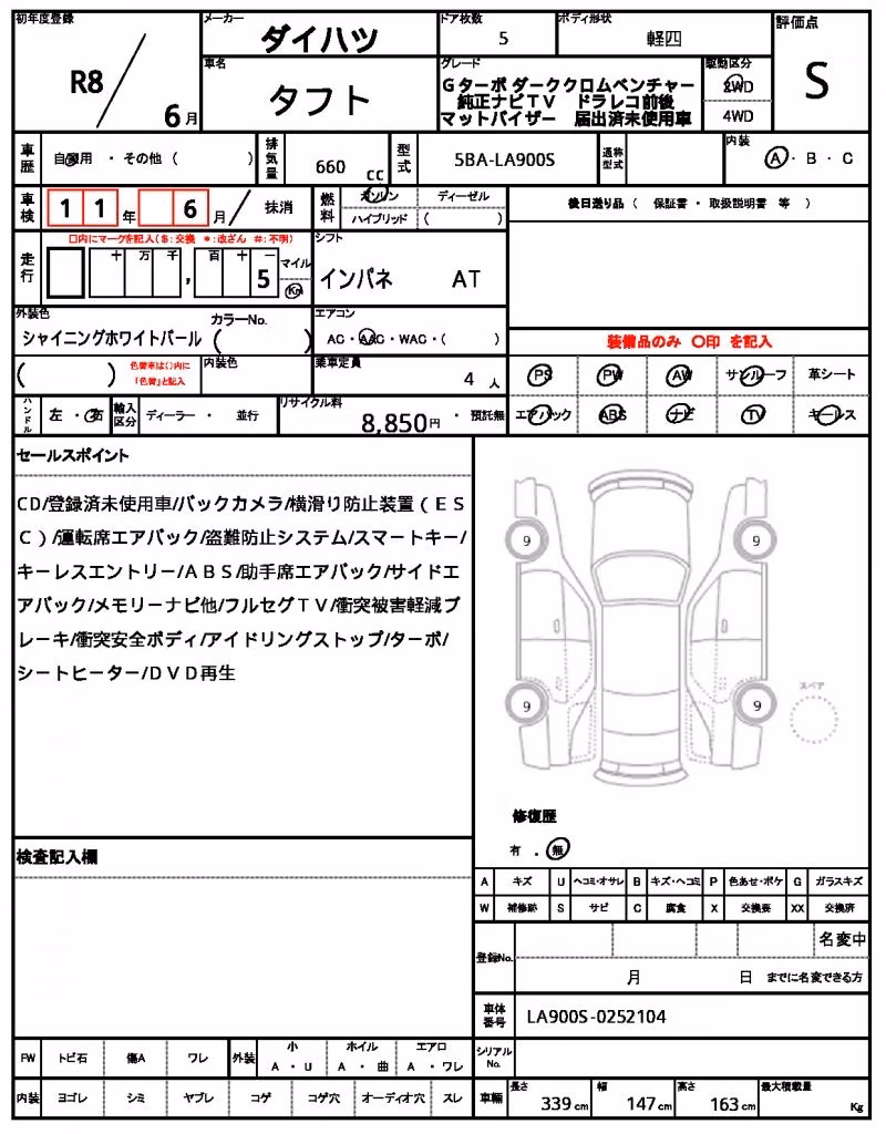 DAIHATSU TAFT