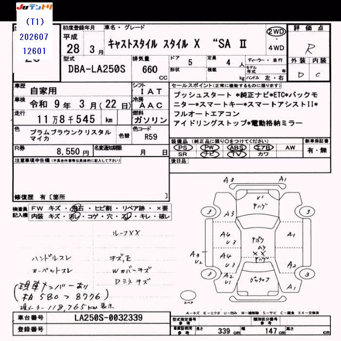 DAIHATSU CAST