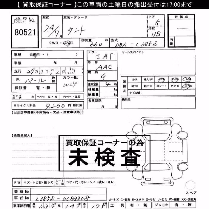 DAIHATSU TANTO