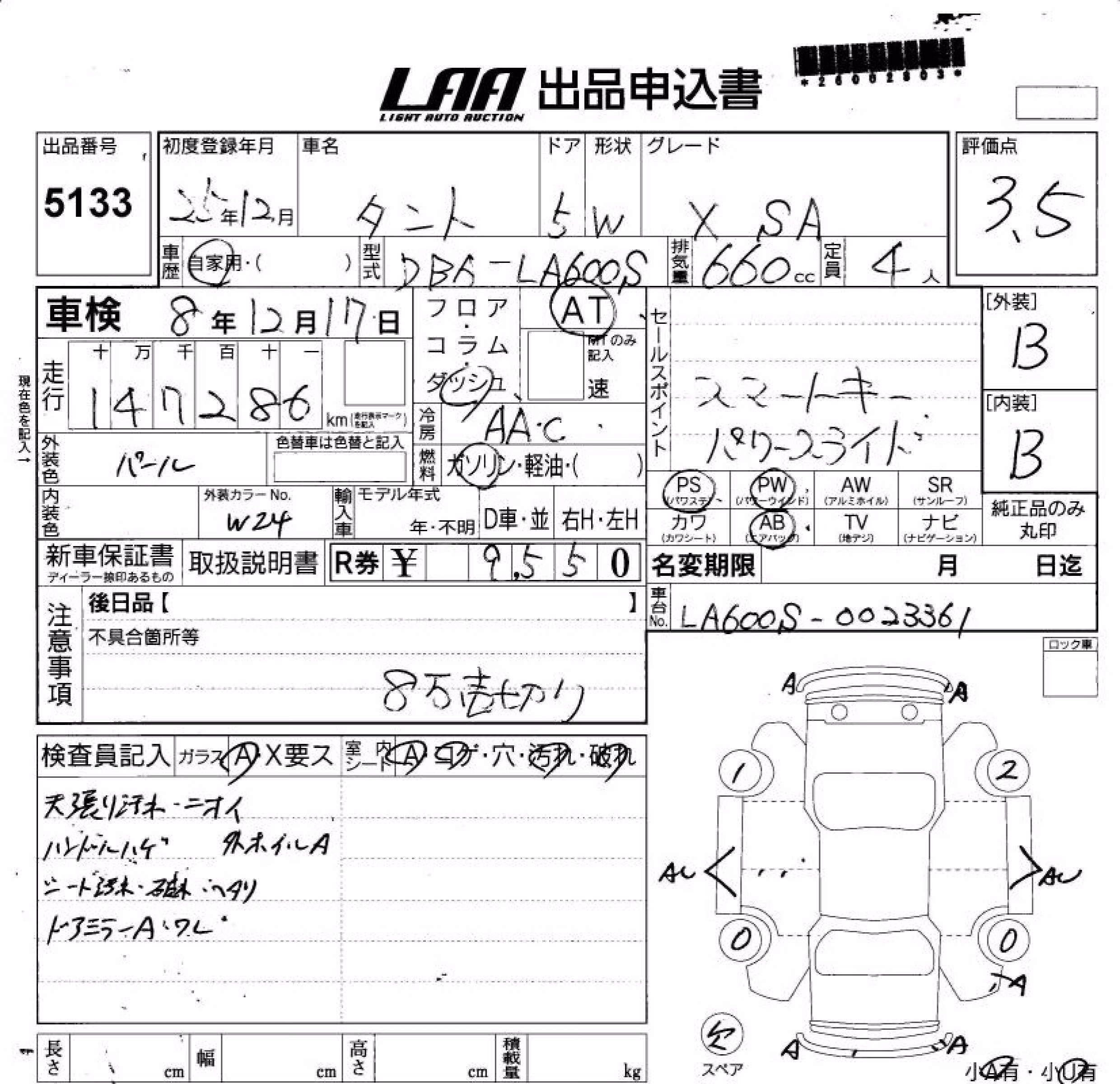 DAIHATSU TANTO