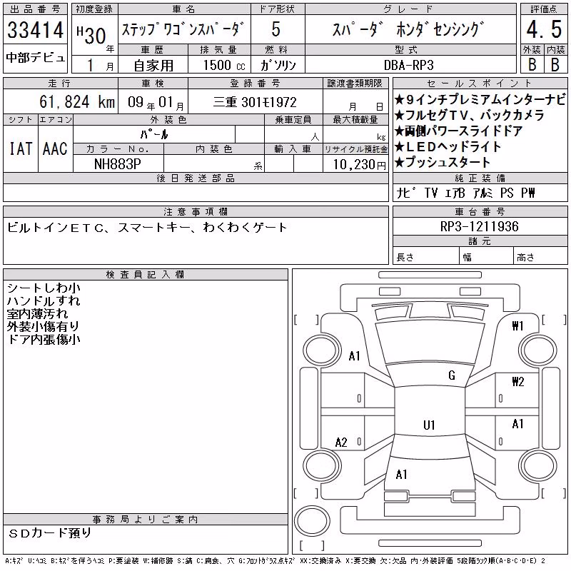 HONDA STEPWGN