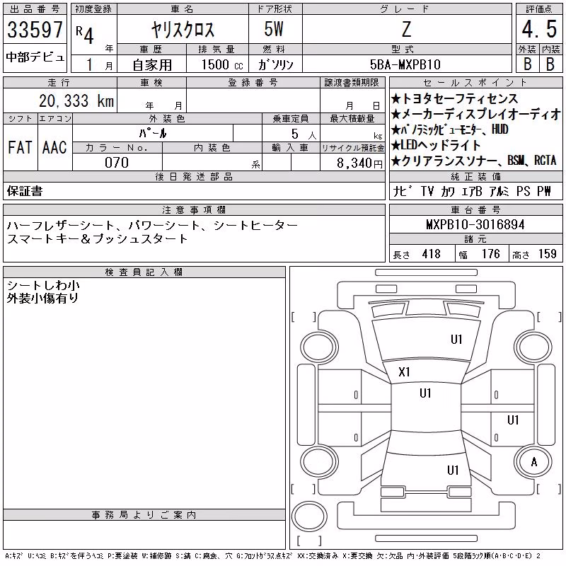 TOYOTA YARIS CROSS