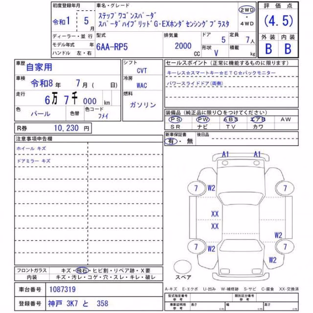 HONDA STEPWGN