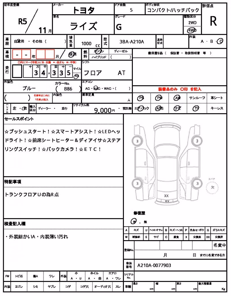 TOYOTA RAIZE
