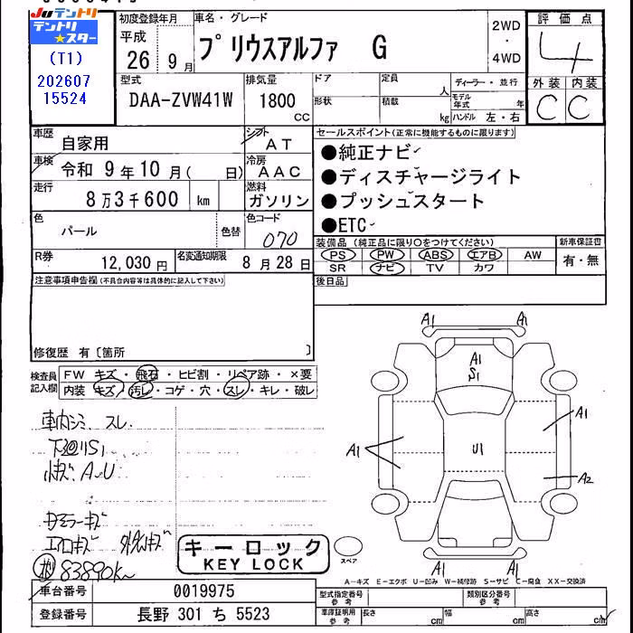 TOYOTA PRIUS ALPHA
