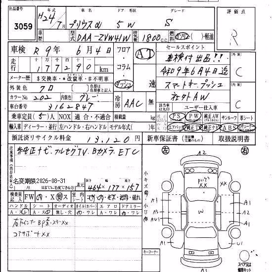 TOYOTA PRIUS ALPHA