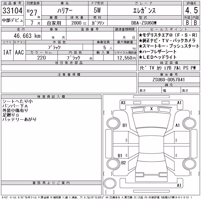 TOYOTA HARRIER