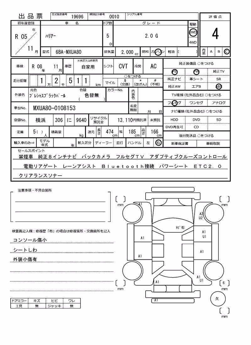 TOYOTA HARRIER