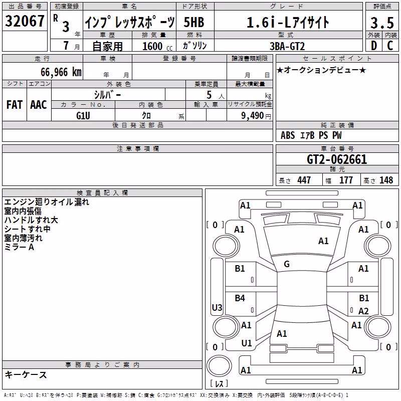 SUBARU IMPREZA