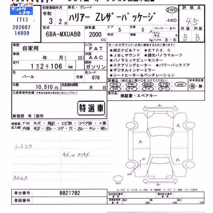 TOYOTA HARRIER