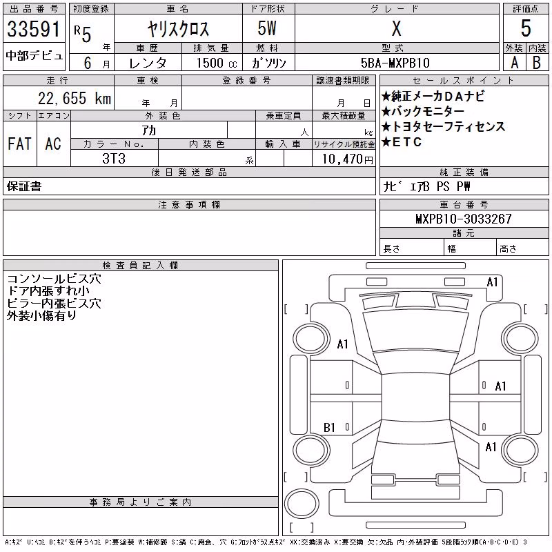 TOYOTA YARIS CROSS