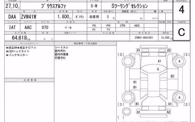 TOYOTA PRIUS ALPHA
