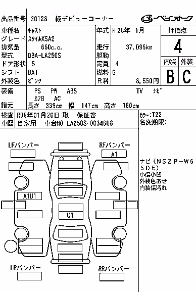 DAIHATSU CAST