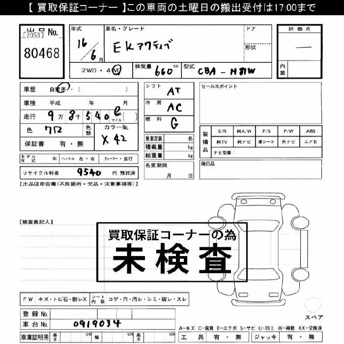 MITSUBISHI EK ACTIVE