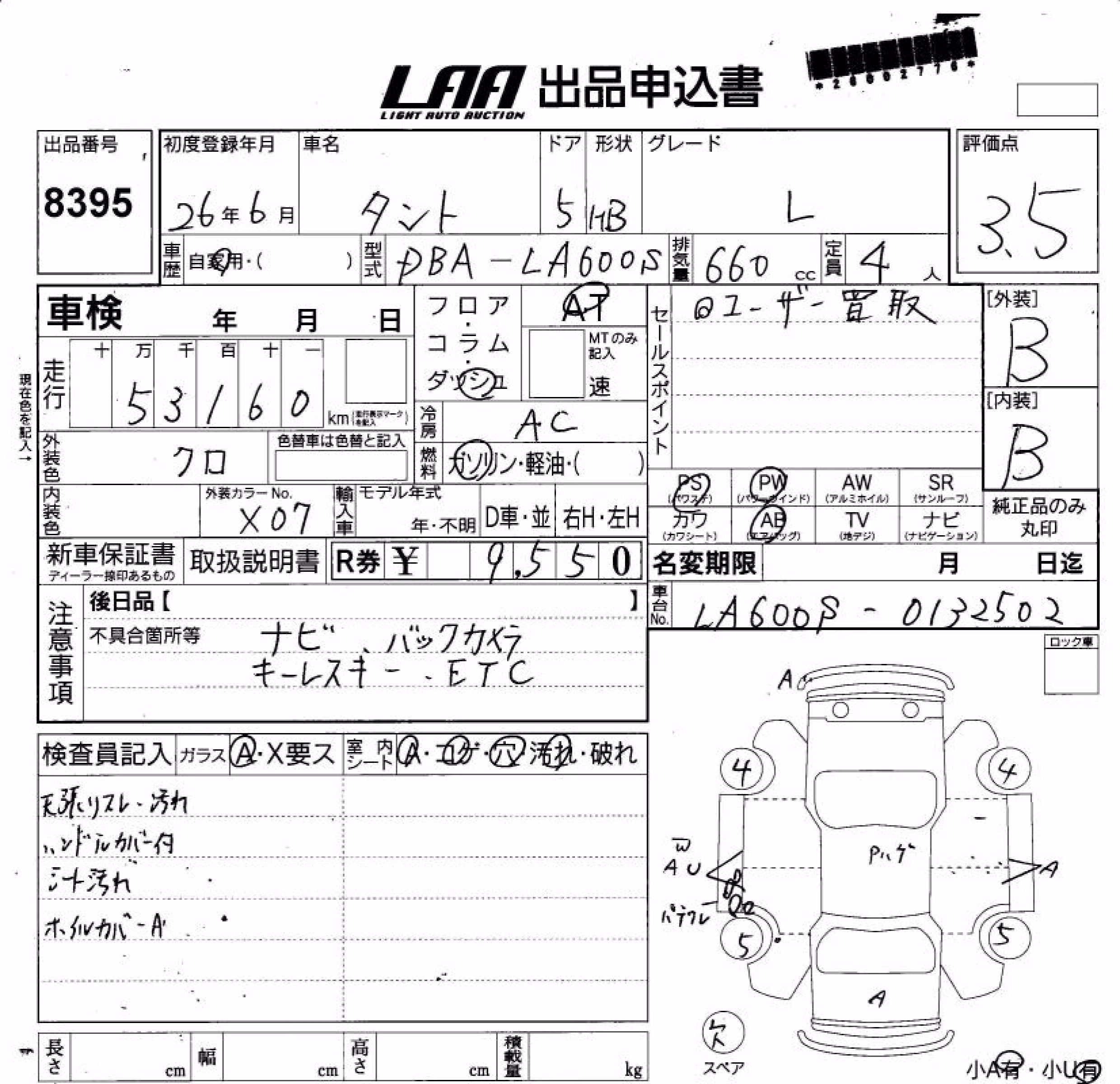 DAIHATSU TANTO