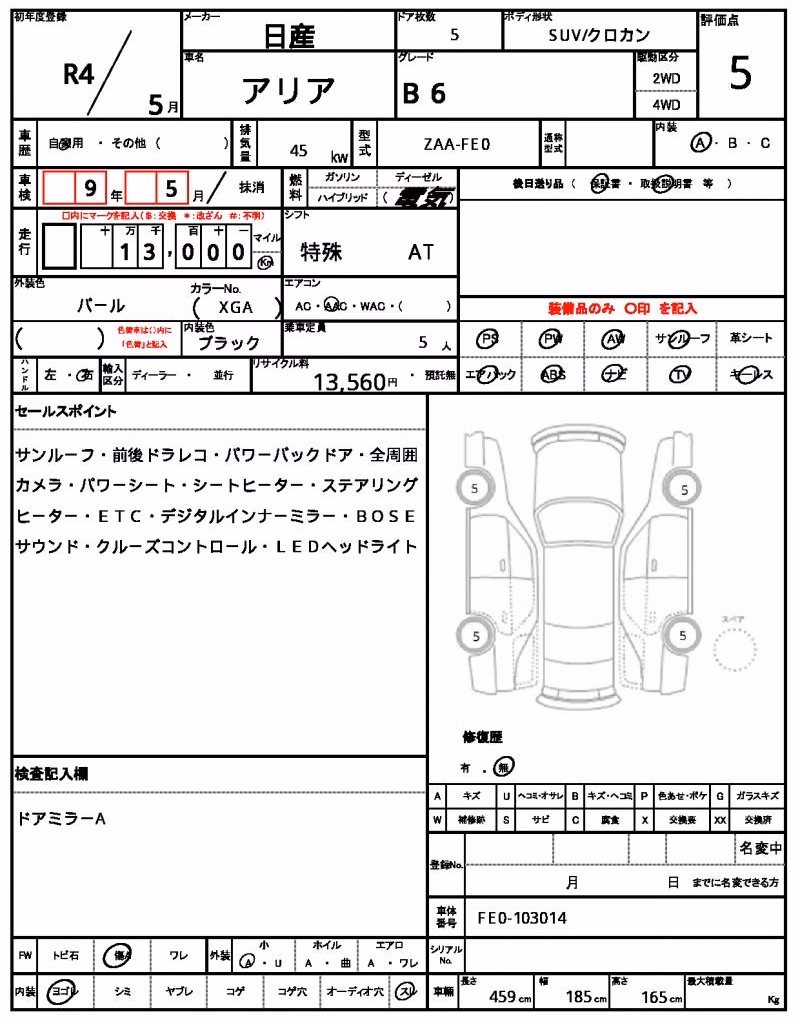 NISSAN ARIYA