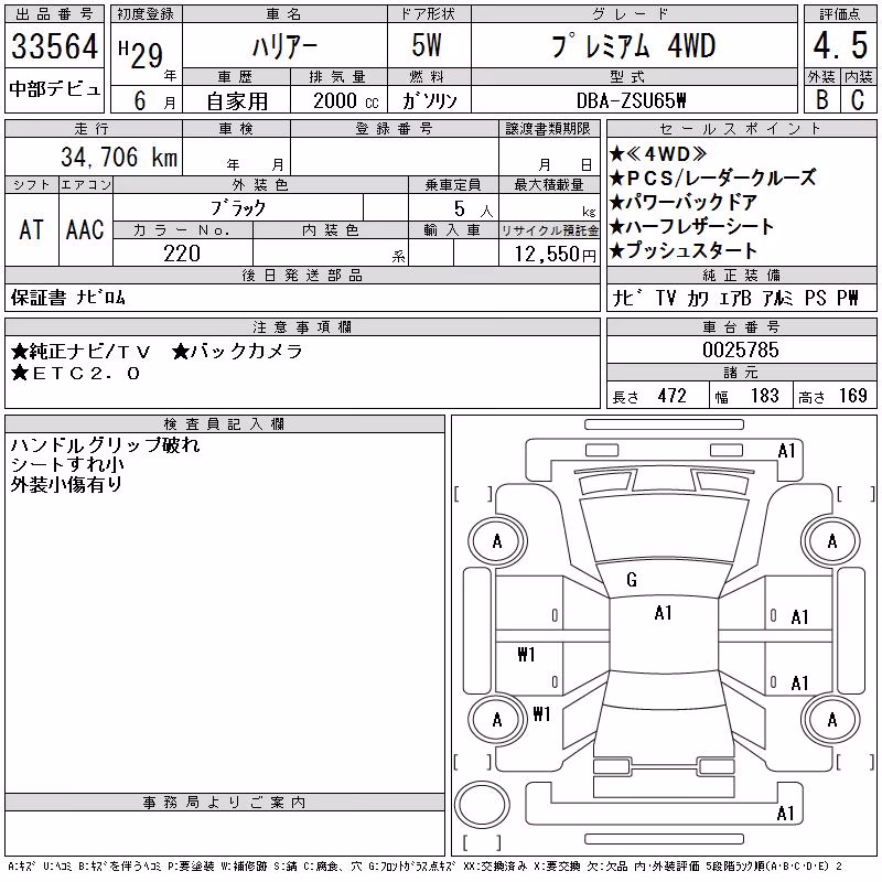TOYOTA HARRIER