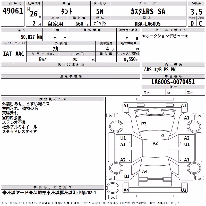 DAIHATSU TANTO
