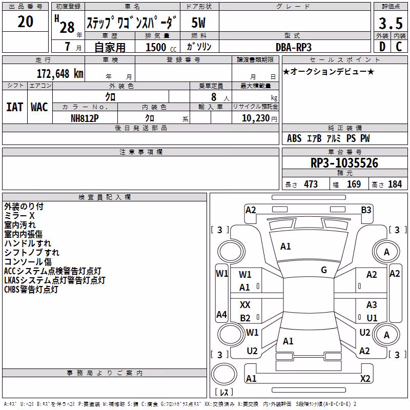 HONDA STEPWGN
