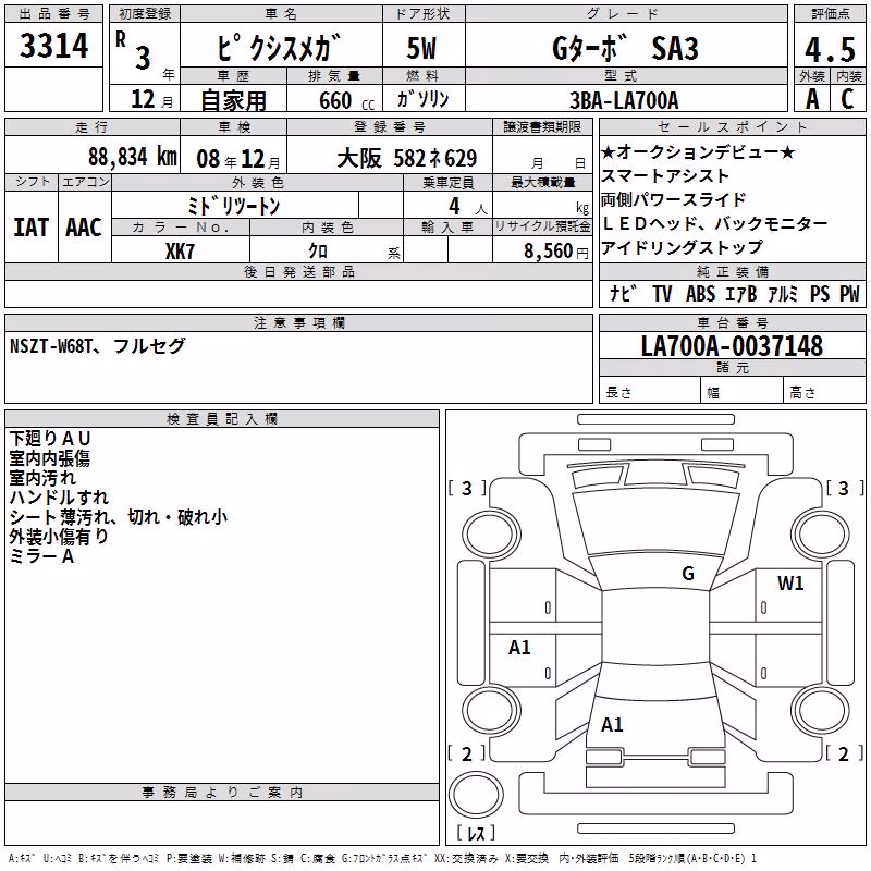 TOYOTA PIXIS MEGA