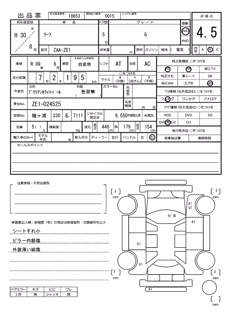 NISSAN LEAF