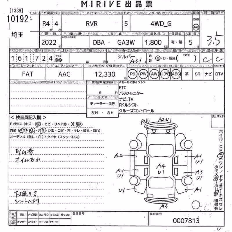 MITSUBISHI RVR