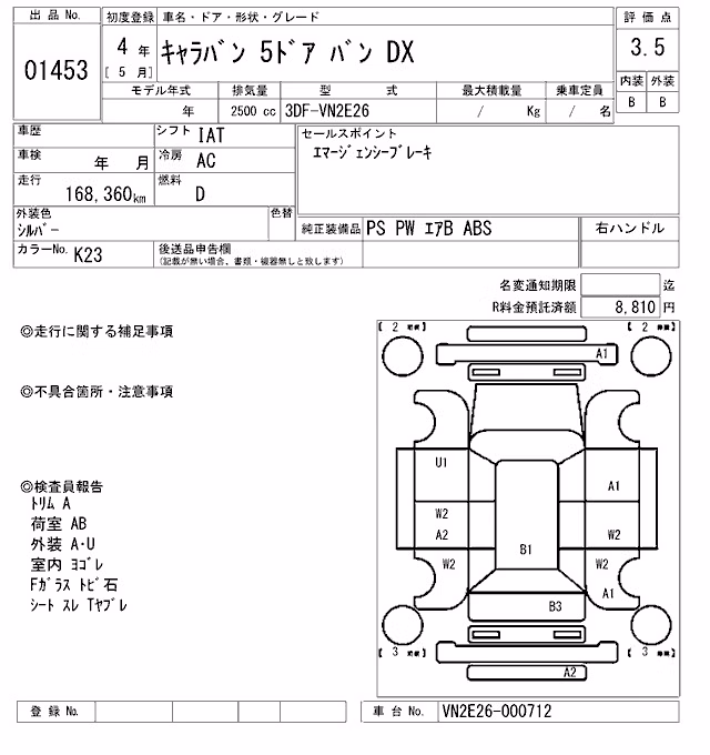 NISSAN CARAVAN