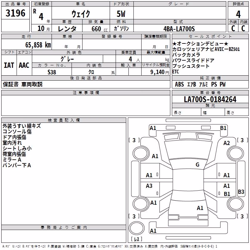 DAIHATSU WAKE