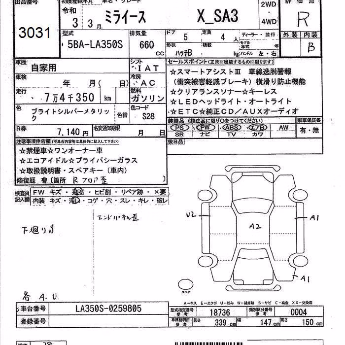 DAIHATSU MIRA E:S