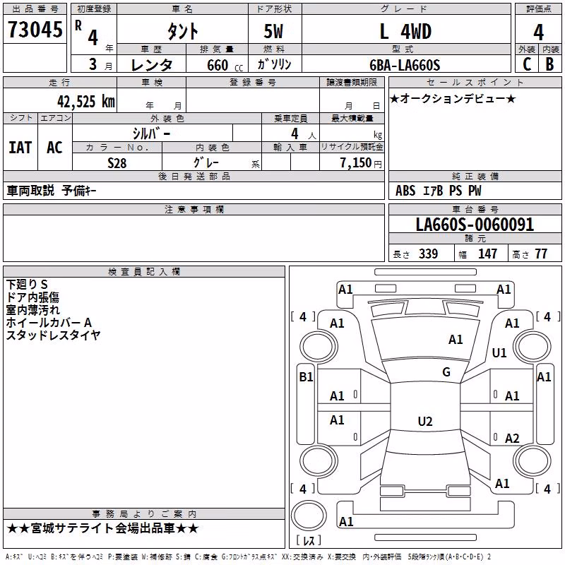 DAIHATSU TANTO