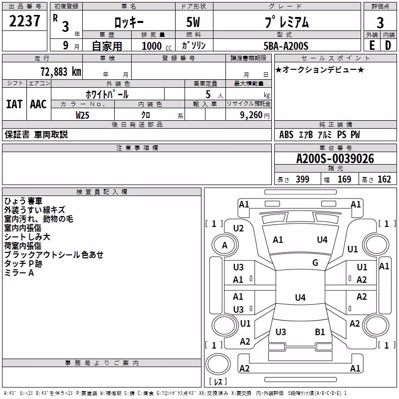 DAIHATSU ROCKY