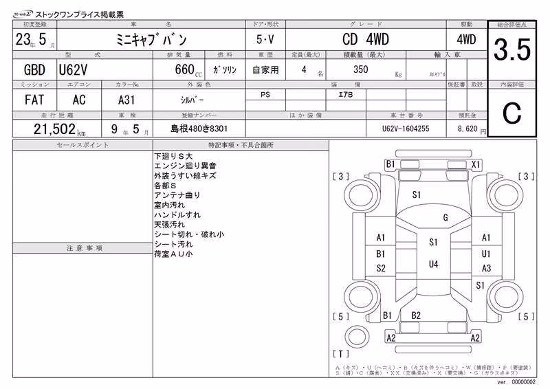 MITSUBISHI MINICAB