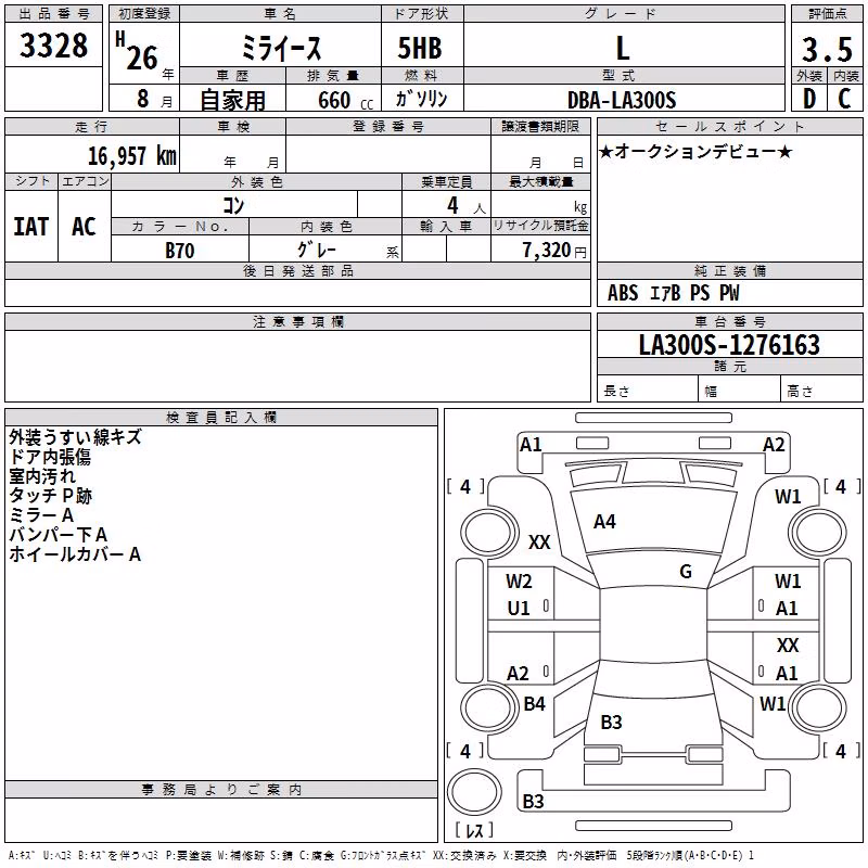 DAIHATSU MIRA E:S