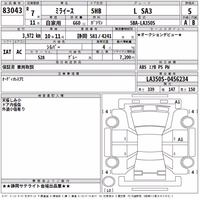 DAIHATSU MIRA E:S