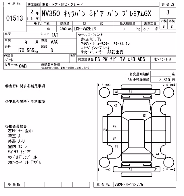 NISSAN NV350 CARAVAN