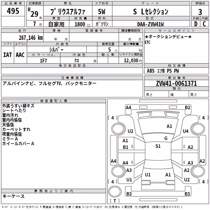 TOYOTA PRIUS ALPHA