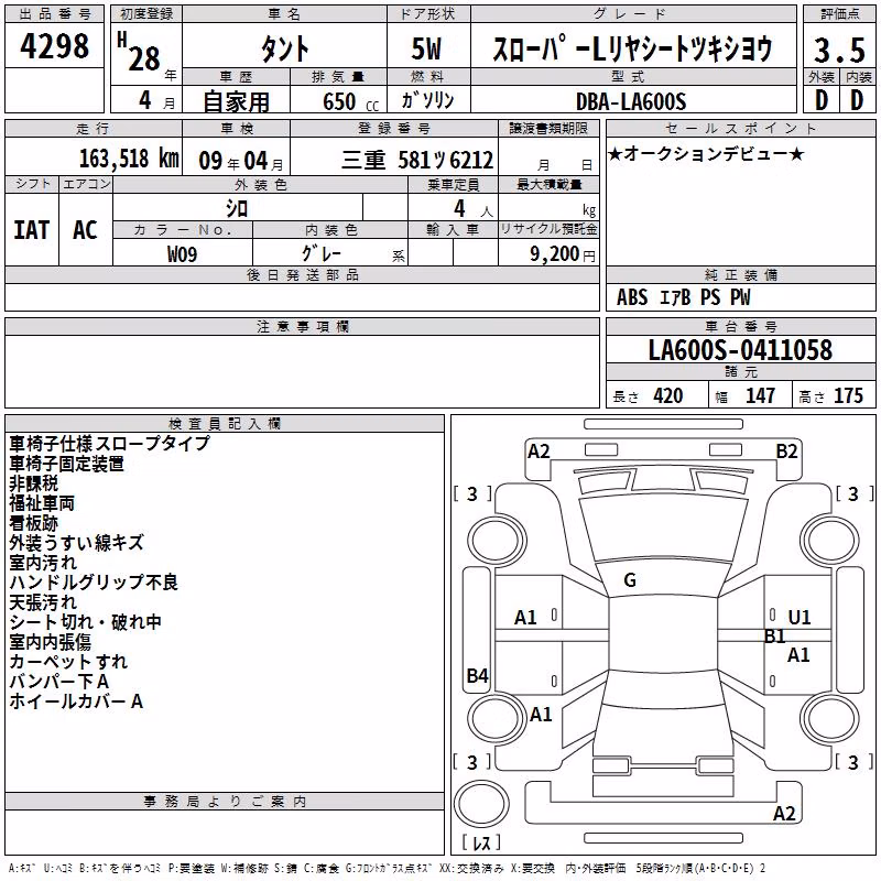 DAIHATSU TANTO