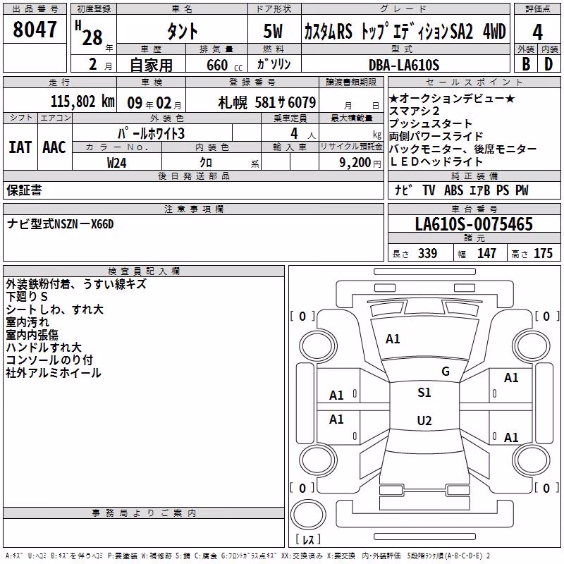 DAIHATSU TANTO