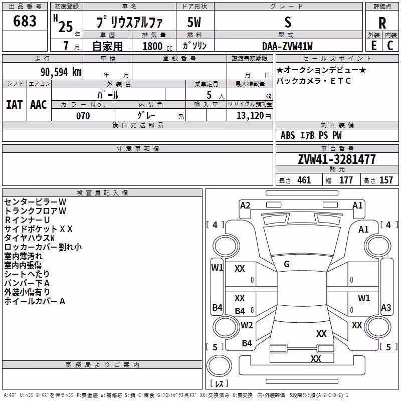 TOYOTA PRIUS ALPHA